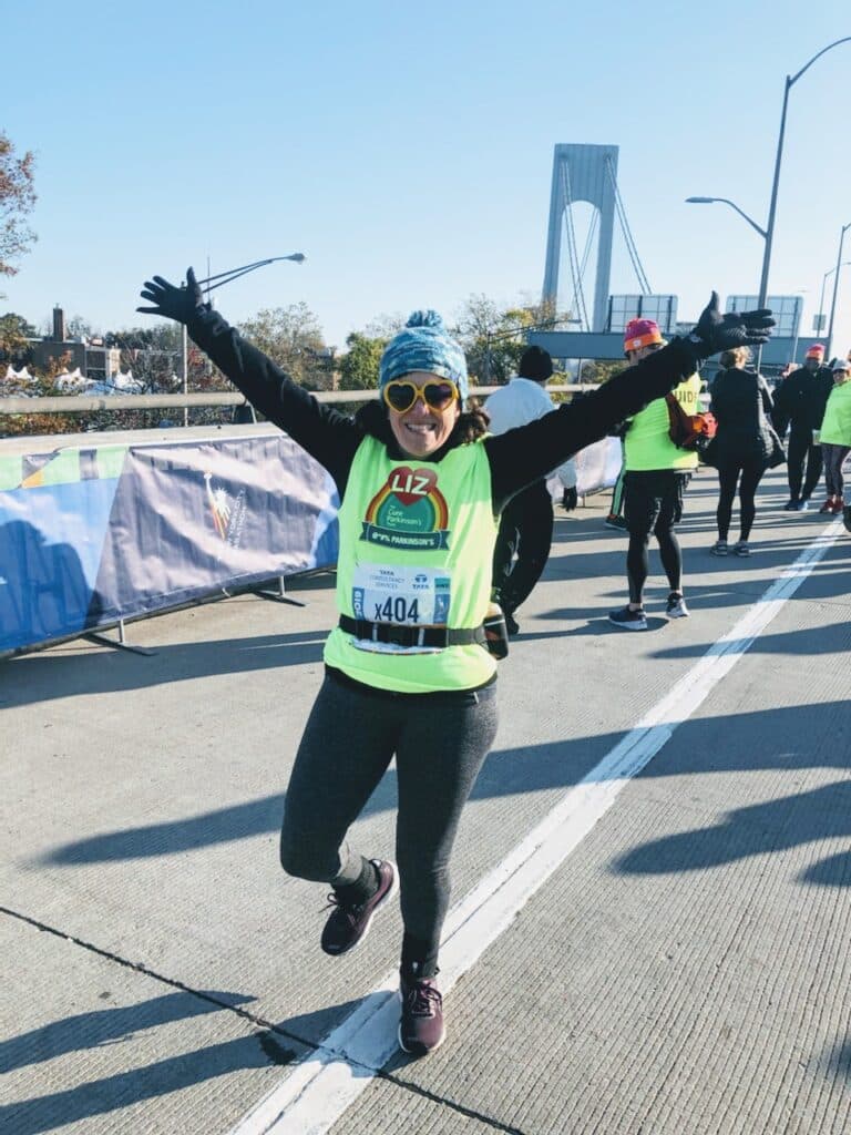 Elizabeth Day Runs New York Marathon