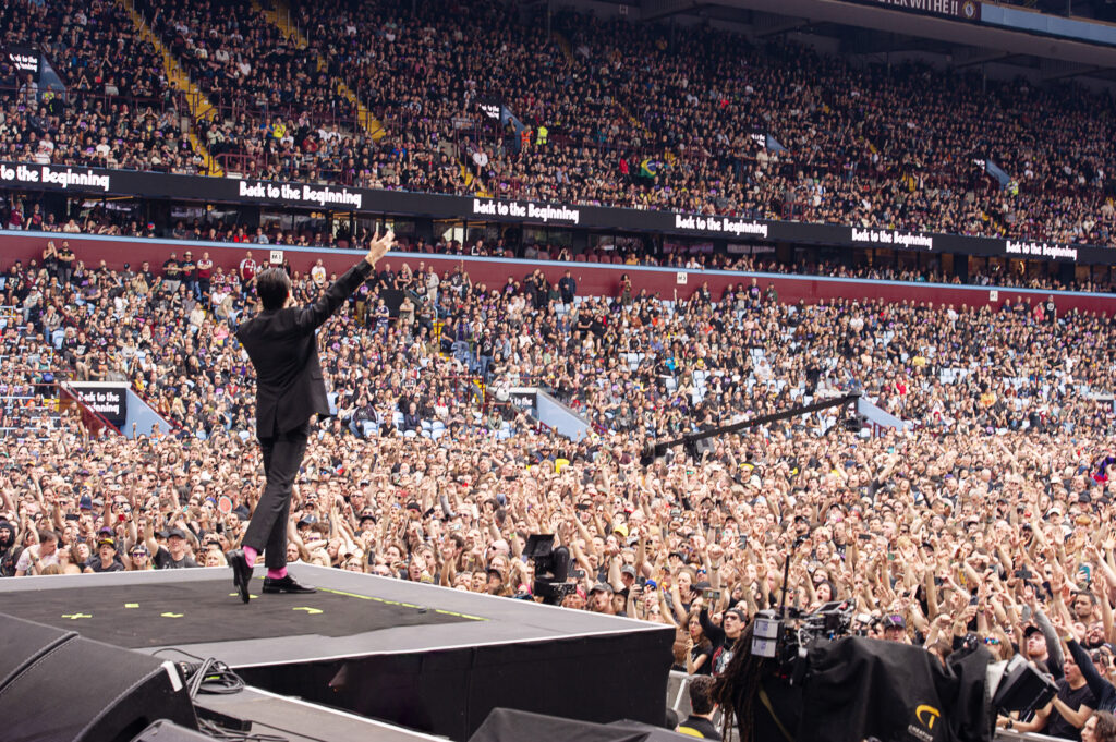 Yungblud performs at 'Back to the Beginning'