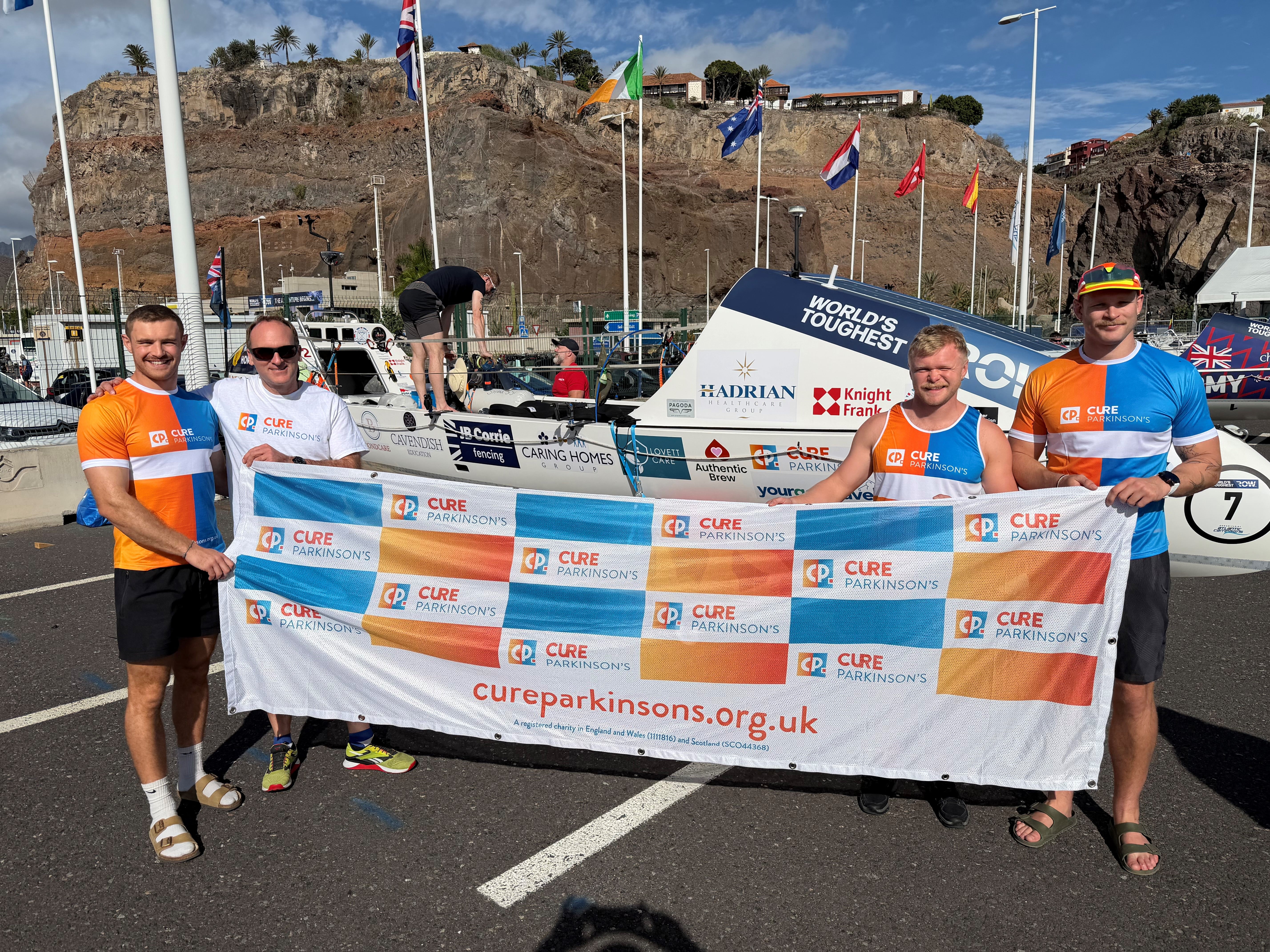 Cure Parkinson’s supporters embark on 3,000 mile Atlantic row